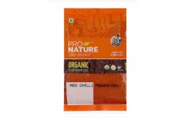 Pro Nature Organic Red Chilli Powder (Hot)   Pack  100 grams